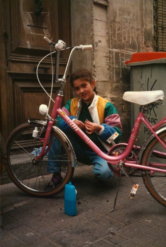 La meva bici rosa