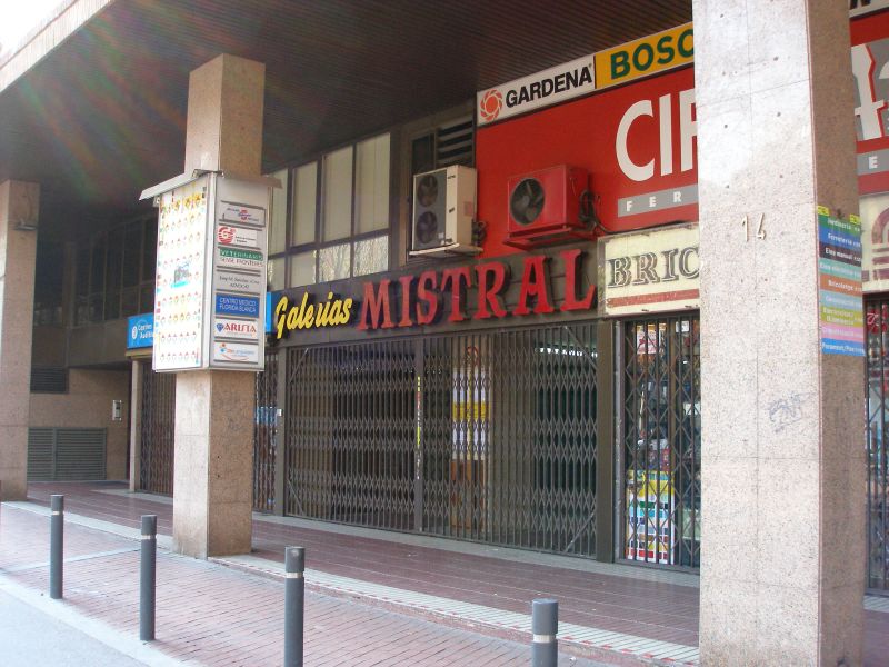 Façana de Galerías Mistral