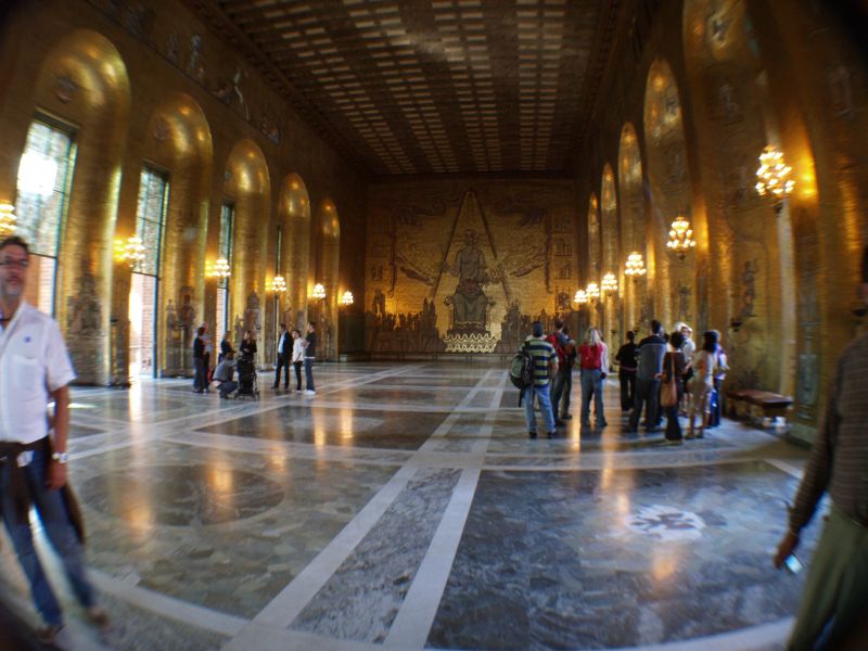 Interior de l'Ajuntament d'Estocolm