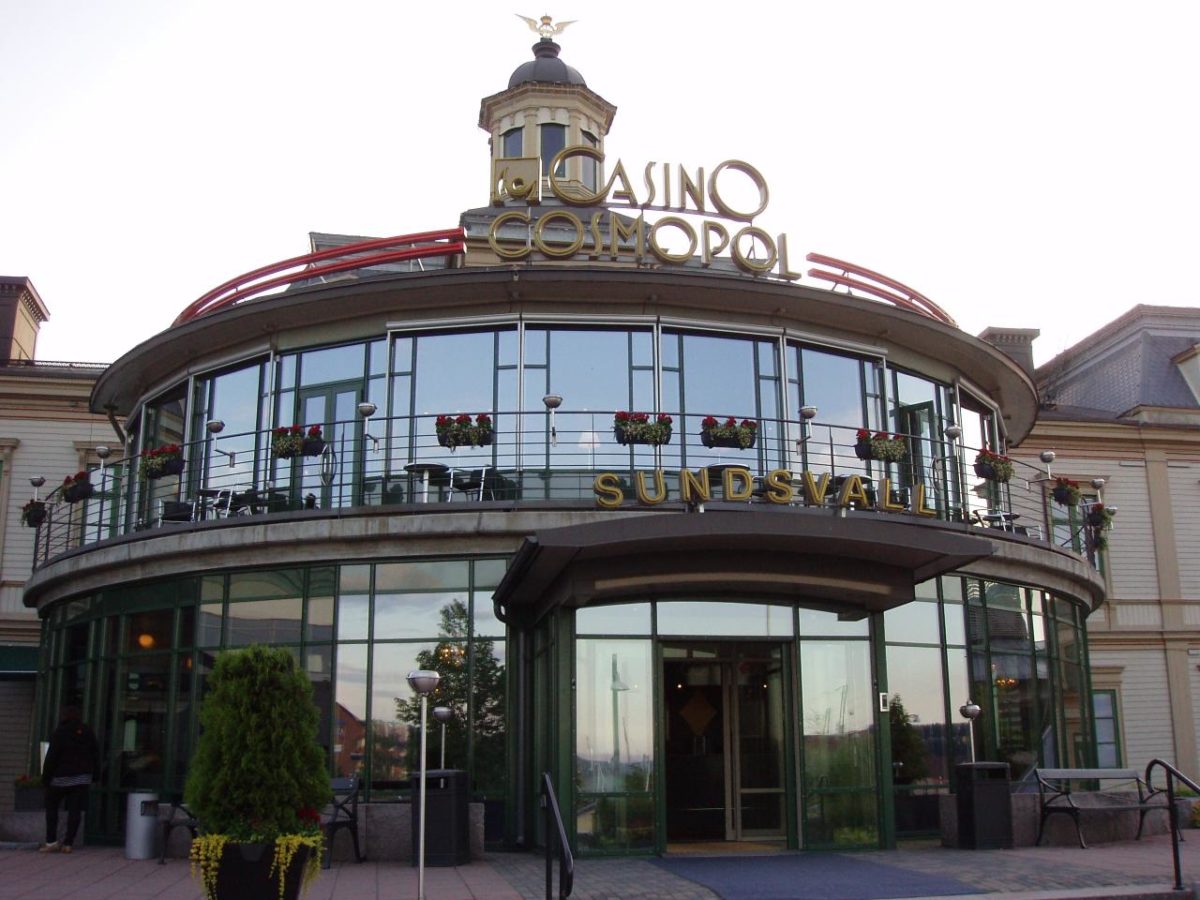 Façana del Casino Cosmopol de Sundsvall