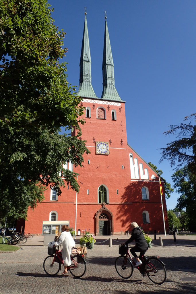 Façana de la catedral de Växjö