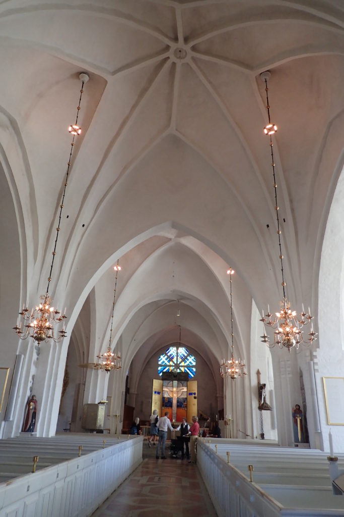 Interior de la catedral de Växjö