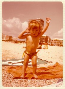 A la platja de Palamós, versió instagramejada pel pas del temps